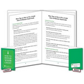 20-Page Folded & Staple-Bound Booklet, Brochure or Catalog